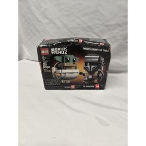 Lego BrickHeadz: 75317 Mandalorian & Child 295 Pcs *Retired 2023* Factory Sealed